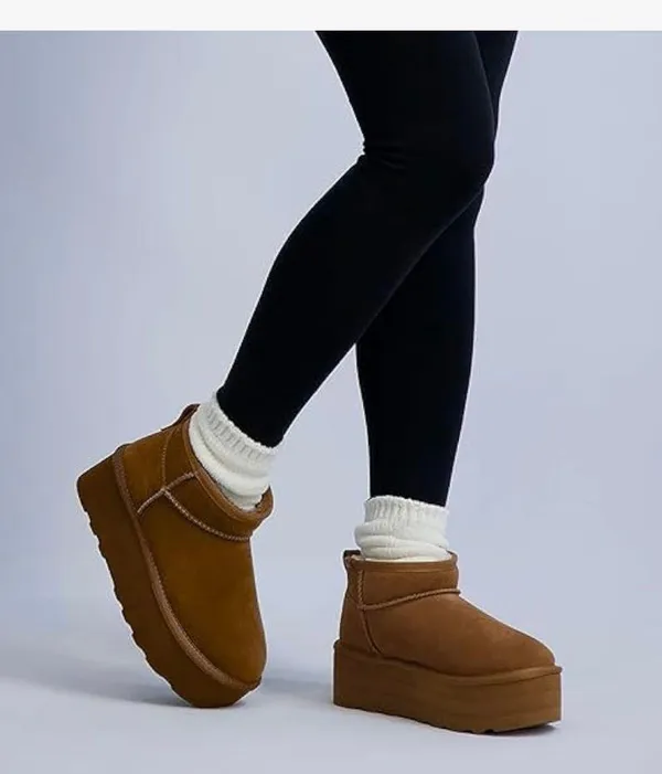 Amazon Platform Ankle Boots - Image 2
