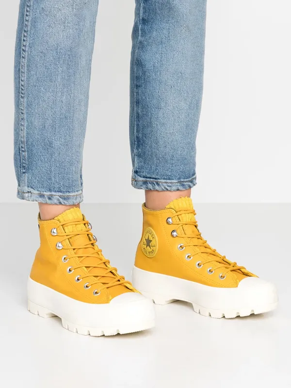 Converse • CTAS Gore-Tex Waterproof Lugged Leather Hi Boots Sneaker Gold Dart - Image 16