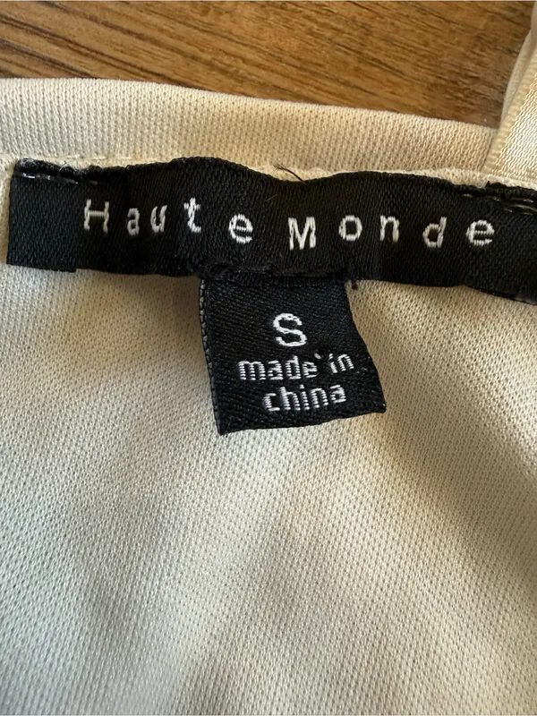 Haute Monde Silver Sequin Bodice with Light Gray Tulle Maxi Dress Size Small - Image 4