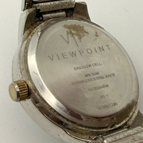 Elegant Viewpoint by Timex Two-Tone Crystal Women's Watch Working - Image 4