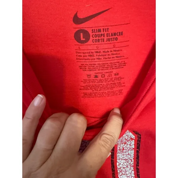 Nike Ohio State Buckeyes Large T-Shirt‎ O Logo - Image 6
