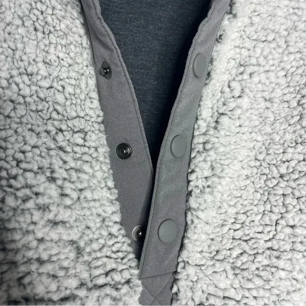 Prana Polar Escape Snap Up Teddy Jacket Size XS - Image 3