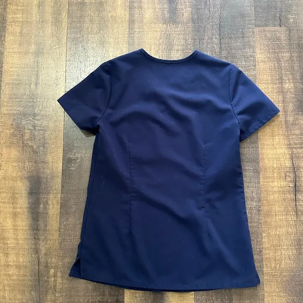 Figs Catarina One-Pocket Navy Scrub Top Size XXS - Image 2