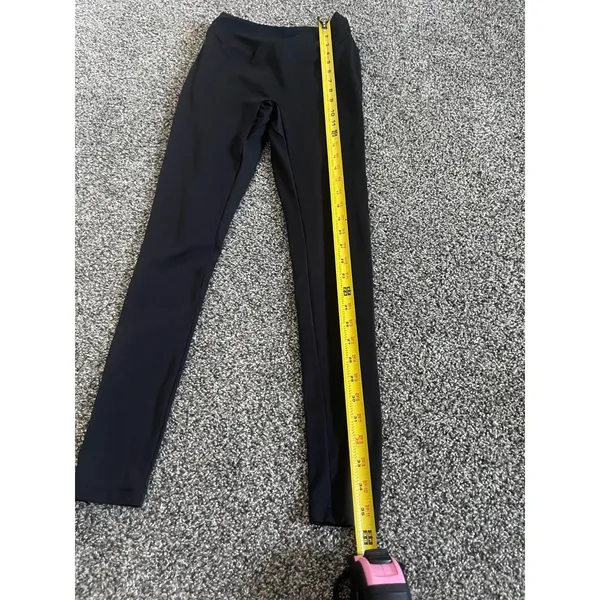 Gymshark black ruched scrunch bum leggings M - Image 4