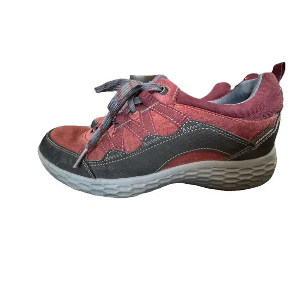 Cobb Hill New Balance Women's Red Leather Waterproof Sneakers Size 9.5 Comfort - Image 2