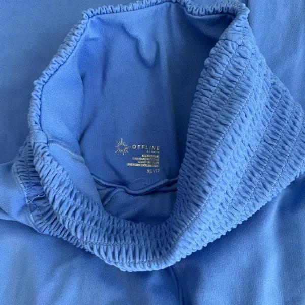 Aerie Offline Blue Smock Flare Leggings - Image 6