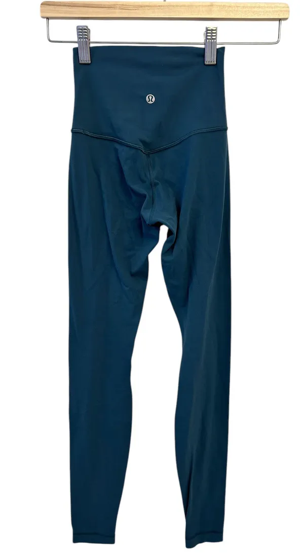 Lululemon Align Pant High Rise NULU Size 0 Submarine 28" - Image 2