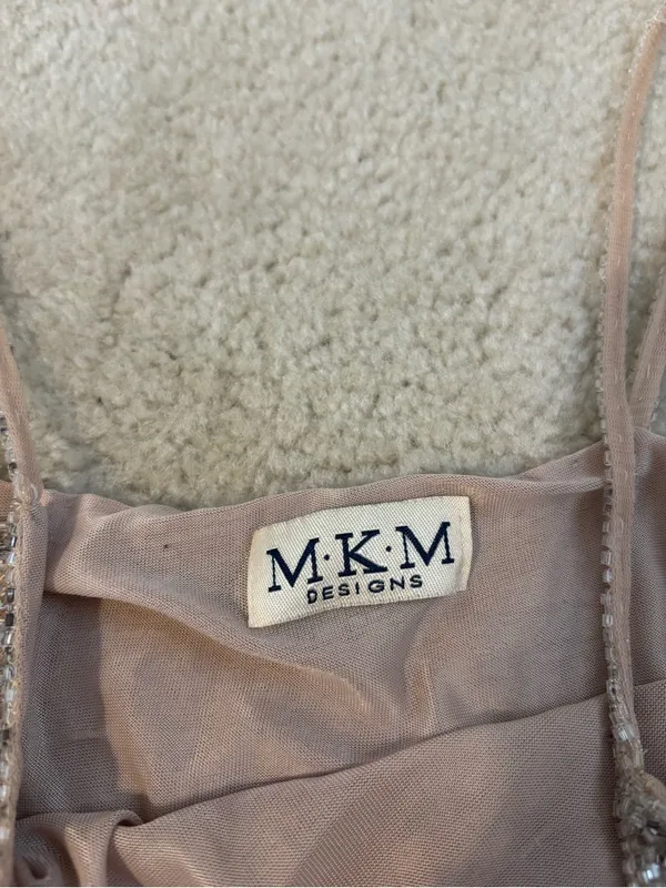 Y2K MKM Designs Beaded Butterfly Tank - Image 2