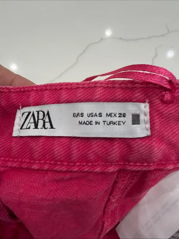 ZARA Girls' Pink Strapless Tube Top - Image 3