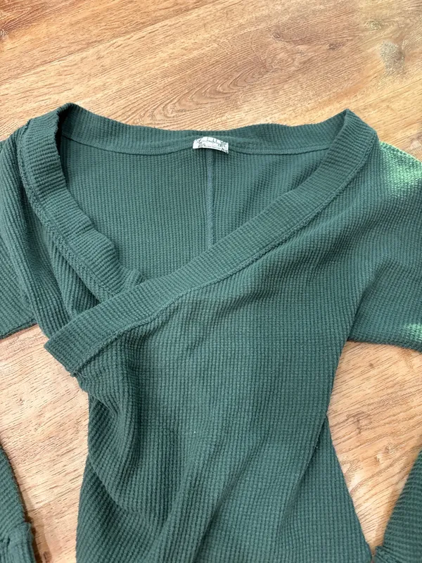 Green Intimately Free People Bodysuit Long Sleeve - Image 2