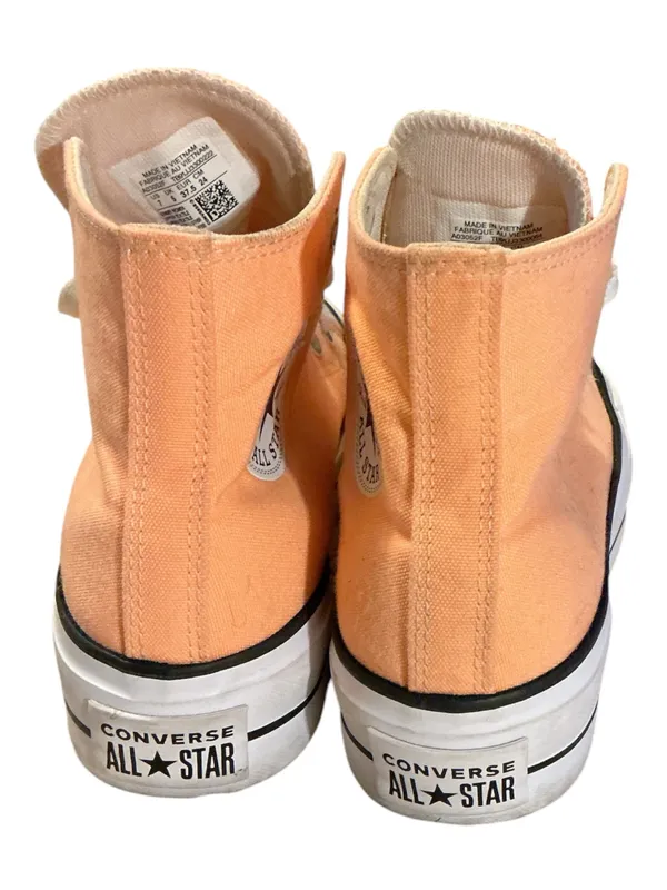 Converse Chuck Taylor All Star Lift Platform High Top Peach Beam Women’s Size 7 - Image 4