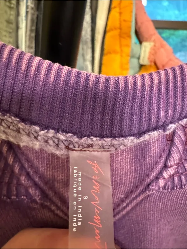 NWOT Free People FP Movement Intercept Pullover - Champion Purple - Small - Image 14