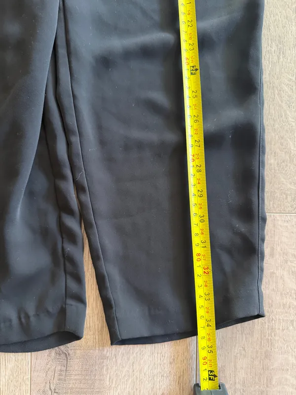 GU Classic Black Straight-Leg Dress Pants - Image 4