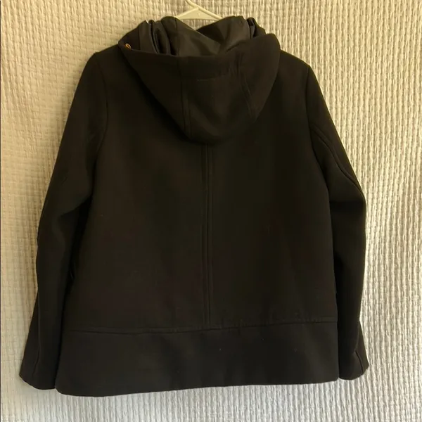 Zara Women's Black Utility Jacket with Gold Accents - Image 3