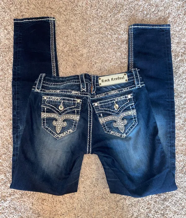 Rock Revival Shara Skinny Jeans - Image 2