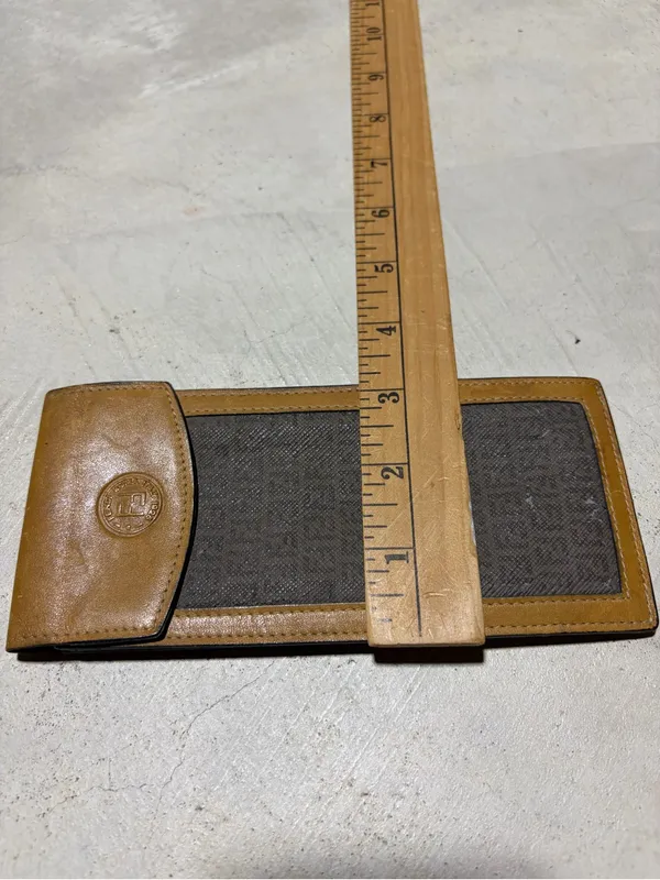 Fendi Brown Monogram sunglasses case Pouch - Image 10