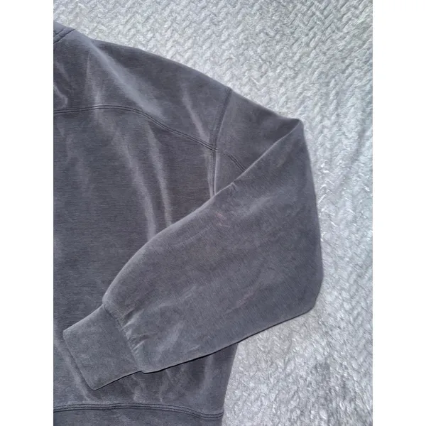 Lululemon Sweatshirt Womens Black Fleece Perfectly‎ Oversized Softstreme Sz 4 - Image 4