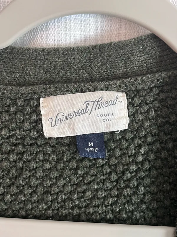 Universal Threads Cardigan Knit Sweater Open - Image 2