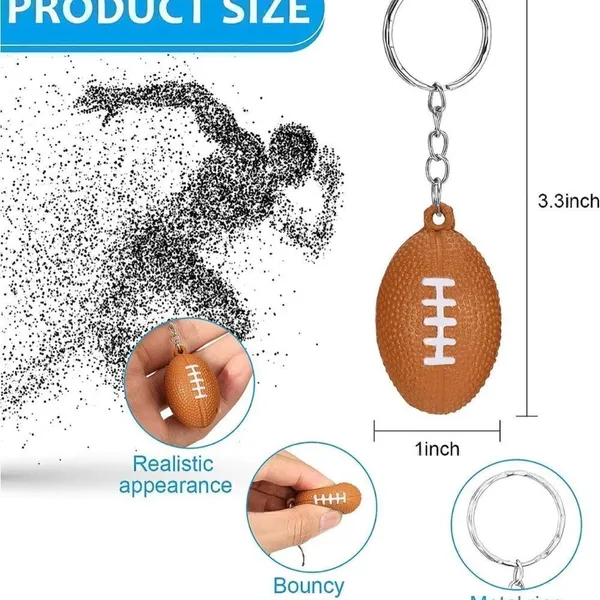 *30off3*‎ Vikings Football 🏈 Keychain. - Image 3