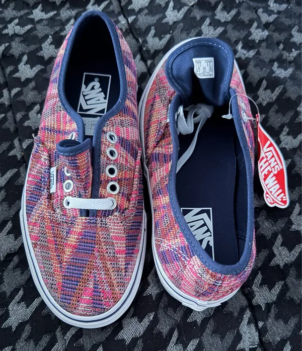 Vans Old Skool Multicolor Sneakers Lace-Up - Image 2