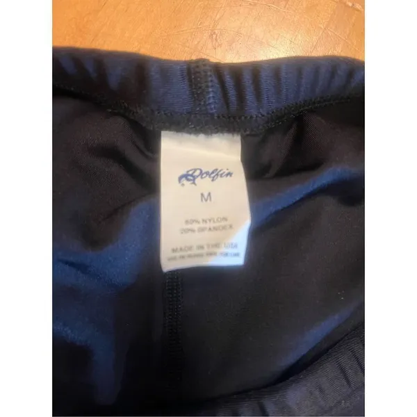 Dolfin Black Shorts Women’s Size Med Nwt (6046) - Image 4