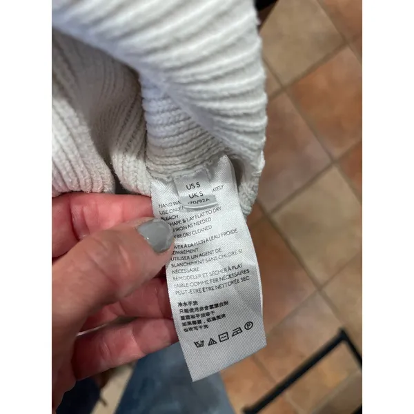 Free People Wasy Street sweater cream Small - Image 4