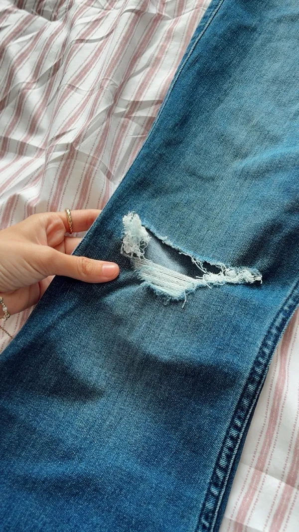 Hollister flare ripped jeans  - Image 3