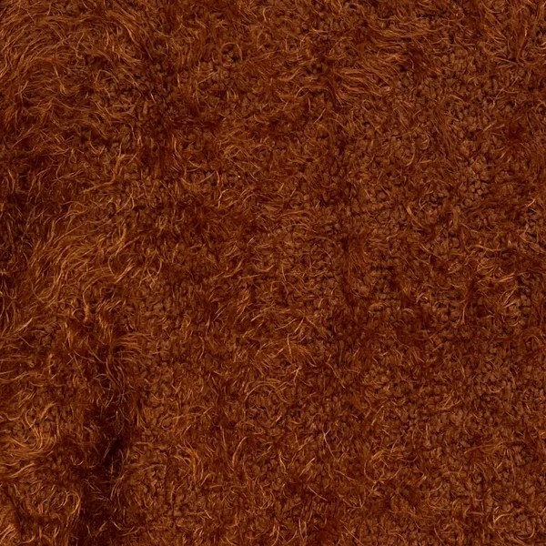 Free People Fuzzy Knit Sweater‎ Brown Slouchy Cozy Boho Pullover M - Image 3