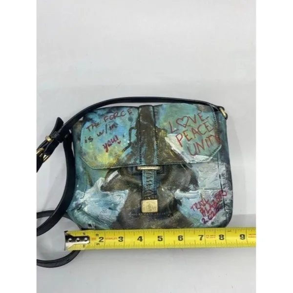 marc jacobs customized multicolor leather cross bo - Image 3