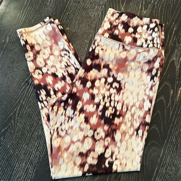 OFFLINE by Aerie High Rise Crossover Leggings Abstract Multicolor XL - Image 6