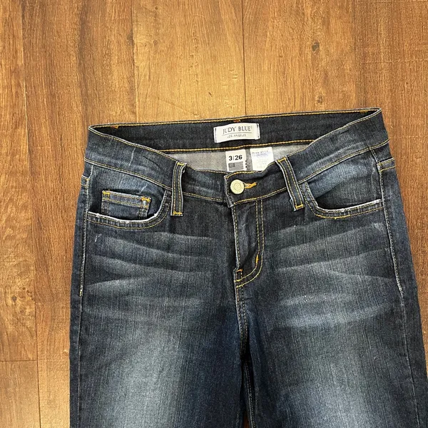 Judy Blue Jeans Women’s Size 3/26 Skinny Slim Denim Stretch Style 8390 Pants - Image 3