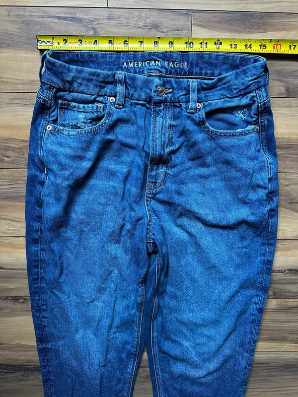 American Eagle Outfitters Blue Relaxed Jeans - Image 3