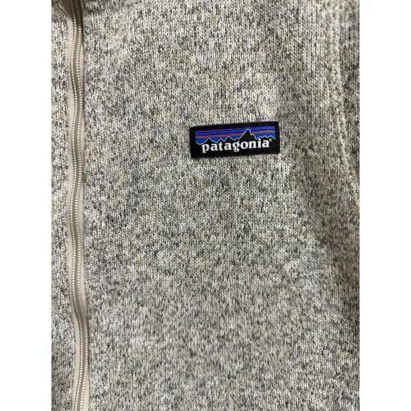 Patagonia Better Sweater‎ Vest Full Zip Pelican Women's Size Medium - Image 8