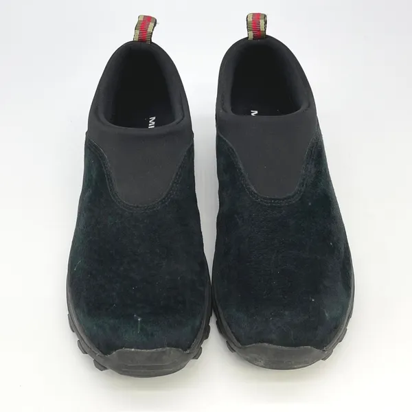 Merrell Womens Jungle Moc Suede Slip On Size 9.5‎ Black Comfort Gorpcore Minimal - Image 2