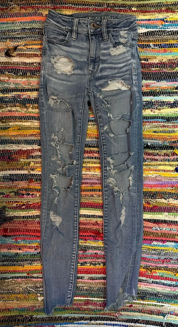 American Eagle Outfitters Next Level Stretch Jeans - Image 3