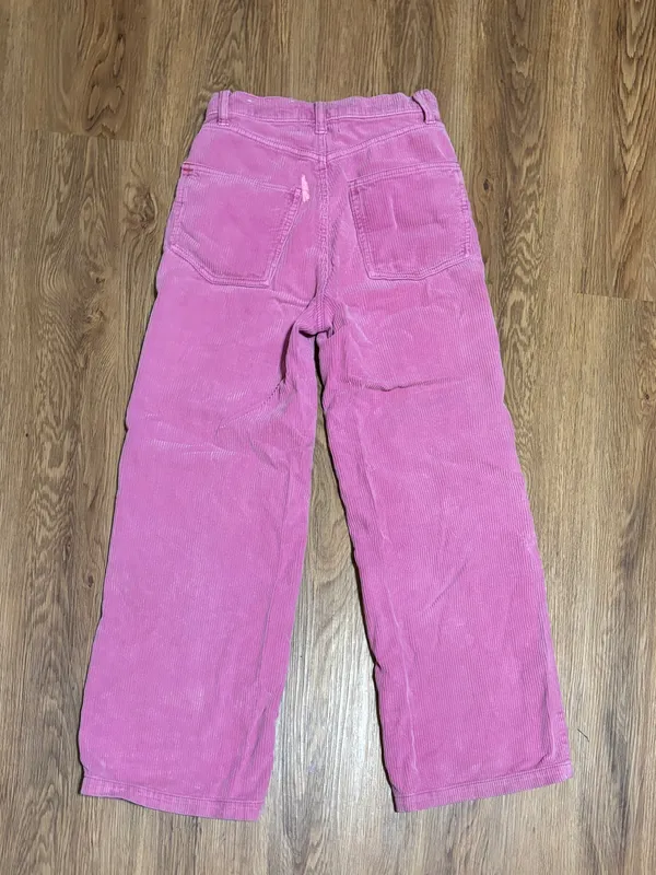 High And Wide Corduroy Pants - Image 2