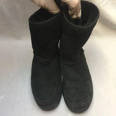 Mini UGG Black Boots Size: 5 - Image 3