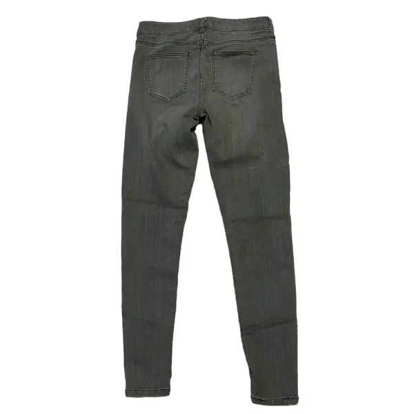 Altar'd State Women's Size 29/9 Gray Low Rise Stretch Skinny Jeans‎ - Image 3