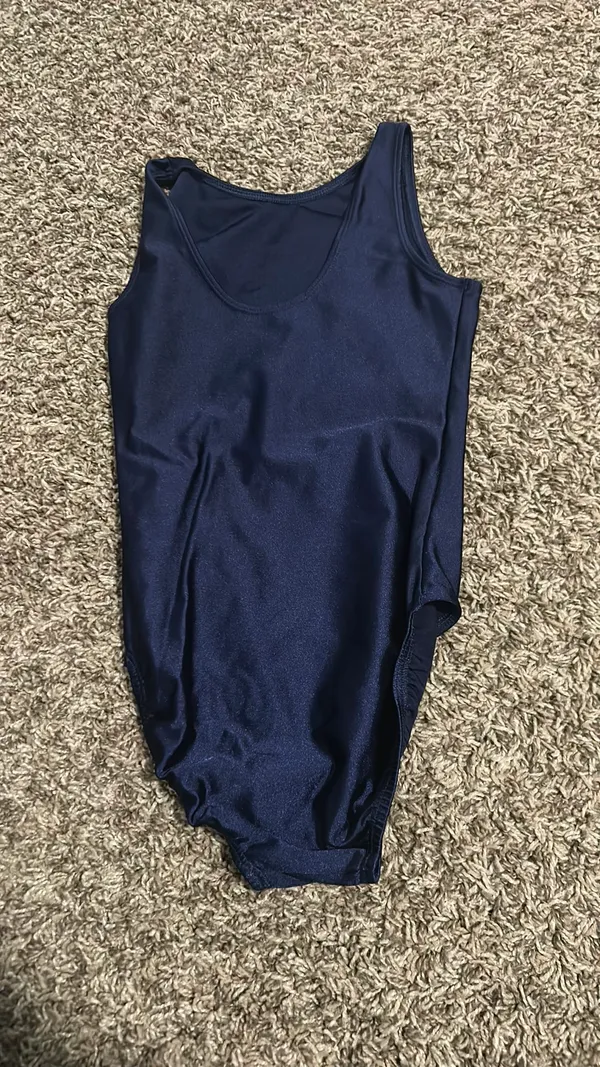 Ozone Gymnastics Leotard Blue Size XS - Image 2