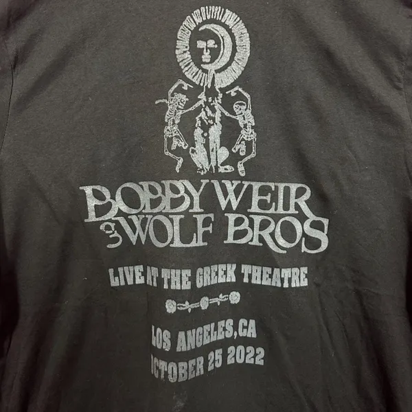 Bobby Weir and The Wolf Brother Tour Tshirt size 2X - Image 4