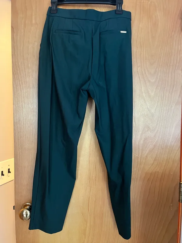 Anne Klein Dark Green Business Pants - Image 5