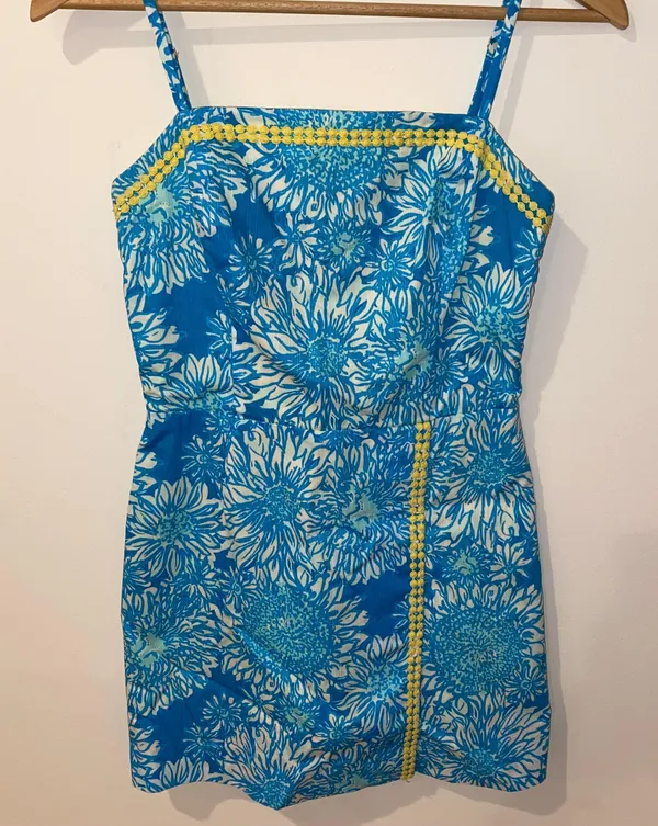 Blue Ariel Lion In The Sun Dress - Image 2