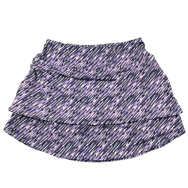 FootJoy Golf Skort XS Purple Print Performance Athletic Skirt Country Club EUC - Image 3