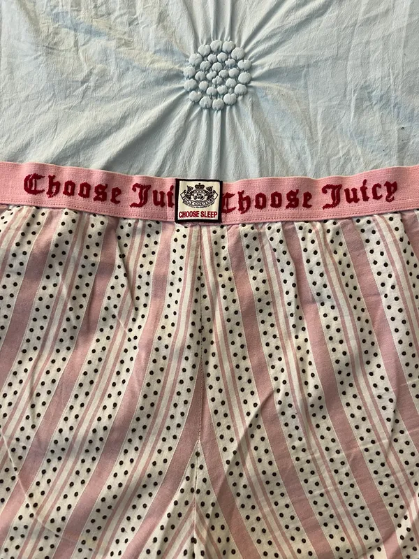 Juicy Couture Pink Sleep Pants - Image 4