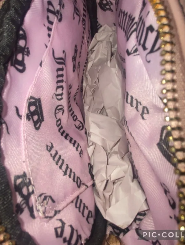 Juicy Couture Pink Crossbody Purse - Image 6