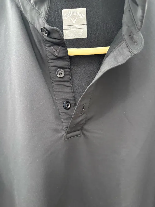 Callaway size medium opti- dri black shirt - Image 3