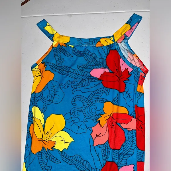 💙 Tropical Floral Maxi Dress - Image 6