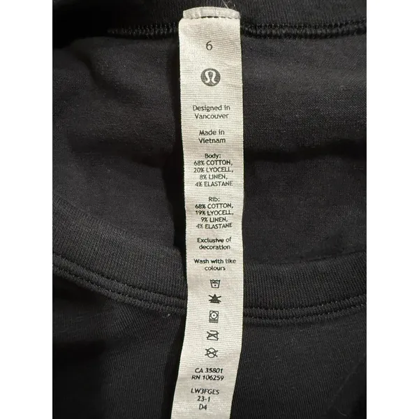 LULULEMON Classic-Fit Cotton-Blend Long-Sleeve Shirt size‎ 6 - Image 4