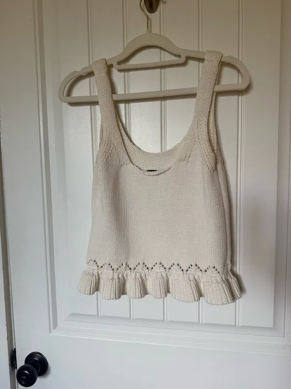 Sam Edelman peplum woven top - Image 2