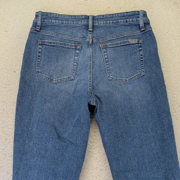 Joe's Jeans Women 28 Medium Indigo Straight Leg Distressed Denim 45GXLLT65994‎ - Image 5